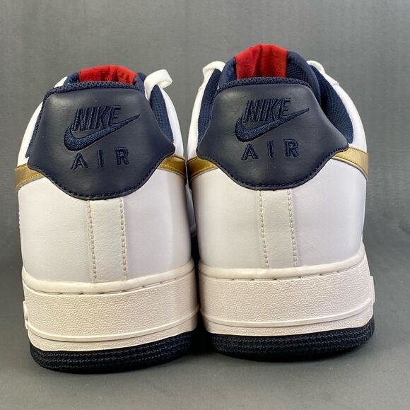 Nike Air Force 1 Low 07 Gold Obsidian Men’s sneaker shoe size 15 main image 6